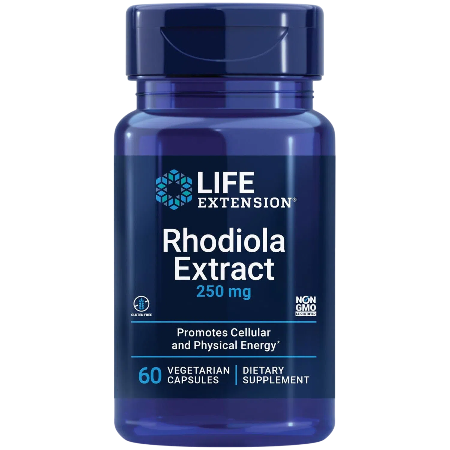 Extracto de Rodiola Rosea 250 mg, 60 Caps – Life Extension-Wellu