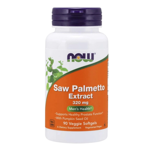 Extracto de saw palmetto de 320 mg, 90 Veggie Softgels – NOW Foods-Wellu