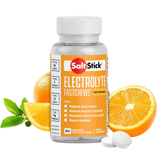 FastChews Electrolitos Naranja, 60 tabletas – SaltStick-Wellu