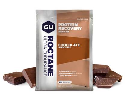 GU Recovery Sobres Chocolate, 62g – GU Energy-Wellu