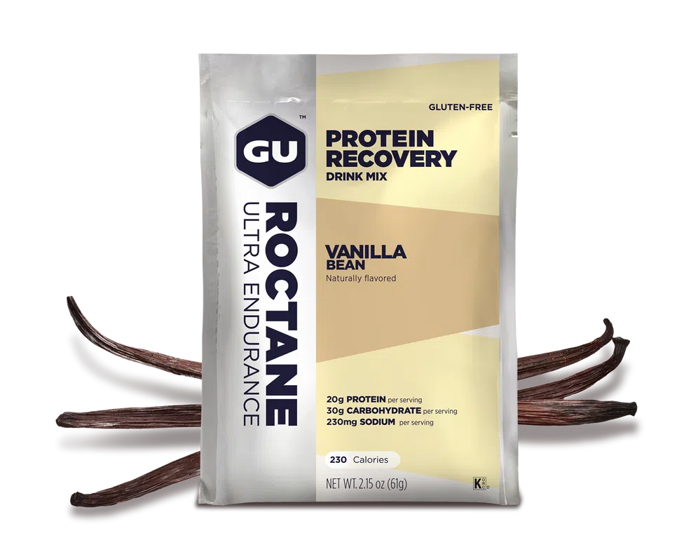 GU Recovery Sobres Vainilla, 610g (10 sobres 61g) – GU Energy-Wellu