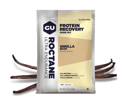 GU Recovery Sobres Vainilla, 610g (10 sobres 61g) – GU Energy-Wellu