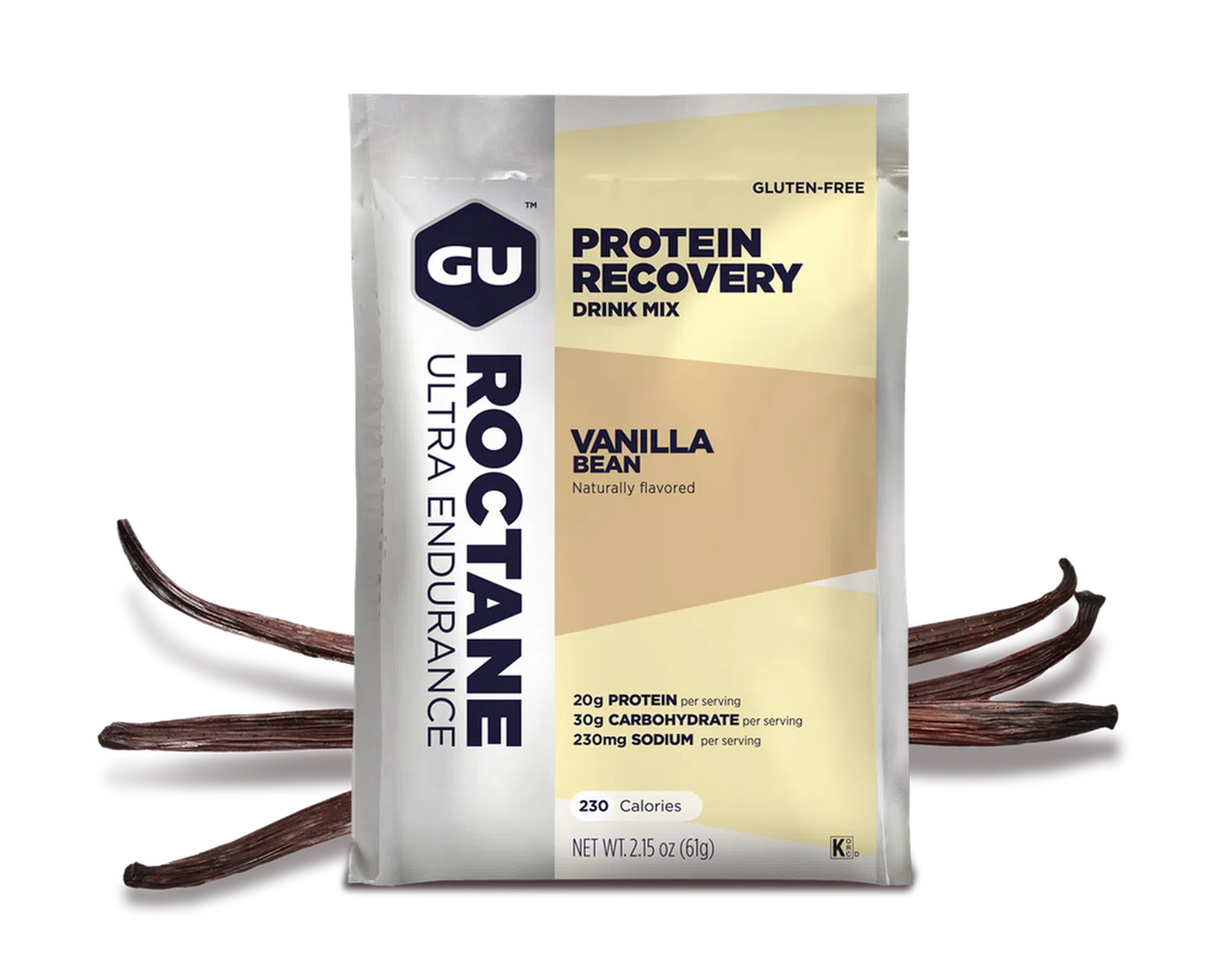 GU Recovery Sobres Vainilla, 61g – GU Energy-Wellu