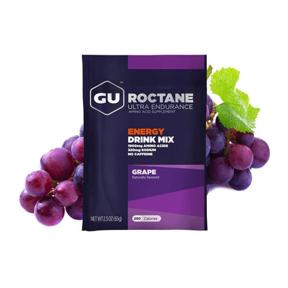 GU Roctane Drink Hidratación Grape, 650 gr (10 sobres / 65g) – GU Energy-Wellu