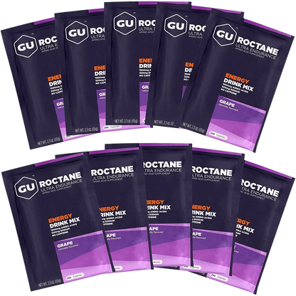 GU Roctane Drink Hidratación Grape, 650 gr (10 sobres / 65g) – GU Energy-Wellu