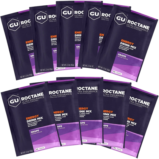 GU Roctane Drink Hidratación Grape, 650 gr (10 sobres / 65g) – GU Energy-Wellu