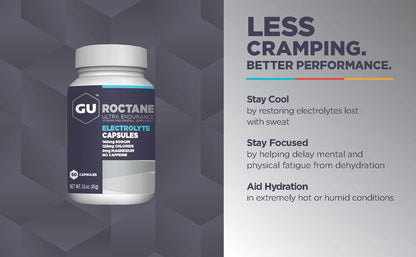 GU Roctane Electrolyte, 50 cápsulas – GU Energy-Wellu