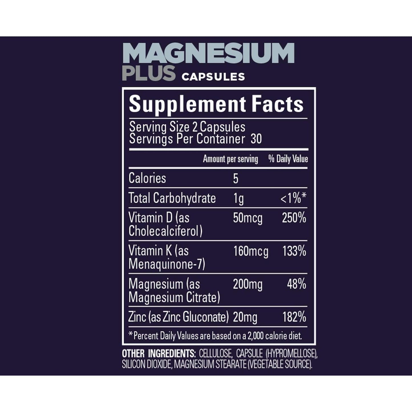 GU Roctane Magnesium Plus 200mg, 60 cápsulas – GU Energy-Wellu