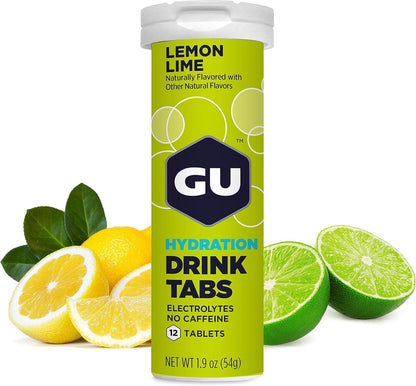 GU Tabs Hidratación Lemonade, 4.5g – GU Energy-Wellu