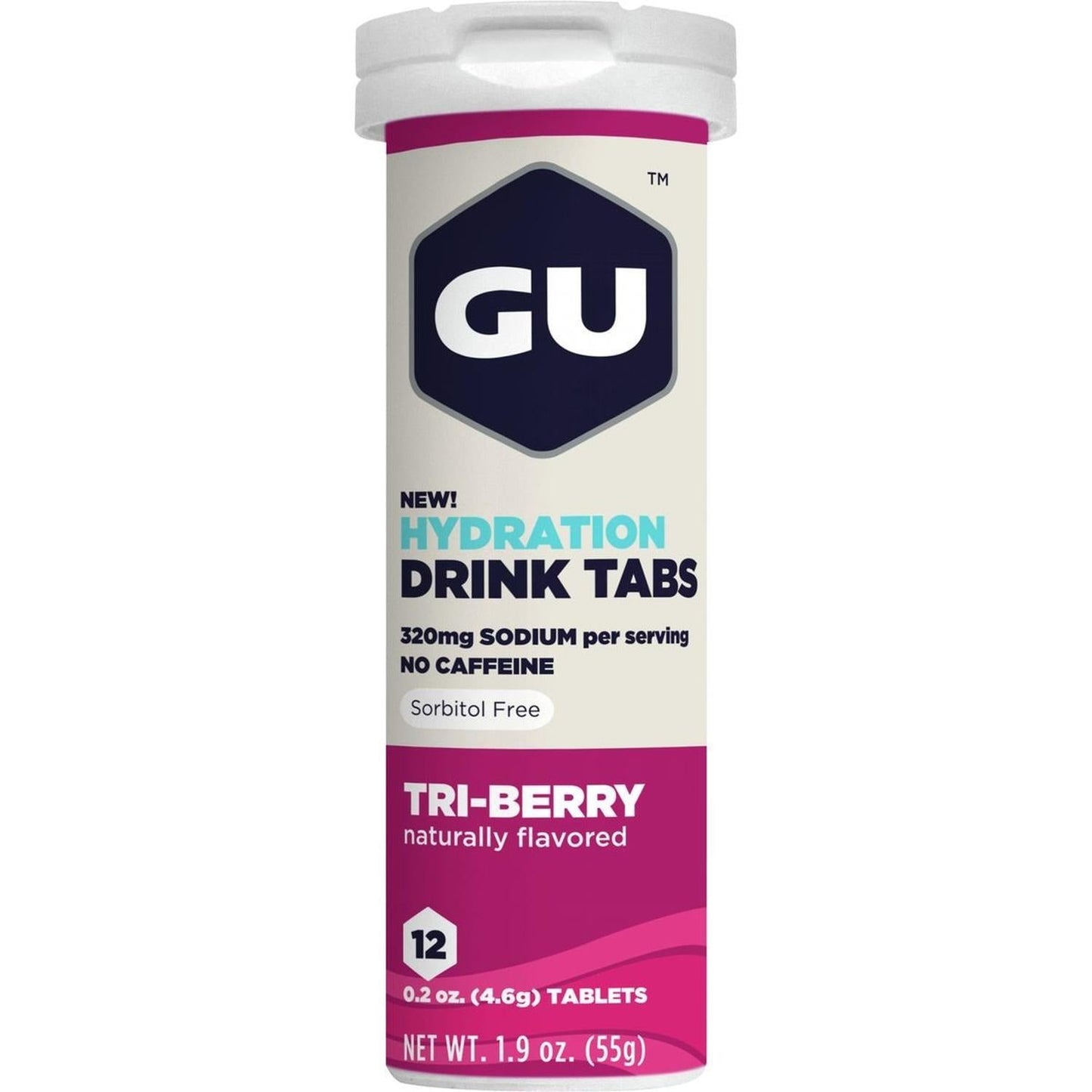 GU Tabs Hidratación Triberry, 54g (8 tabs 4.5g) – GU Energy-Wellu