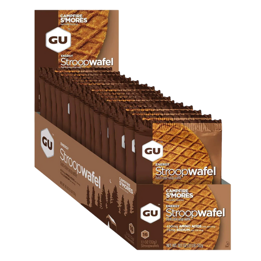 GU Waffle Energía, Campfire S´mores 512g (16 pzas 32g) – GU Energy-Wellu