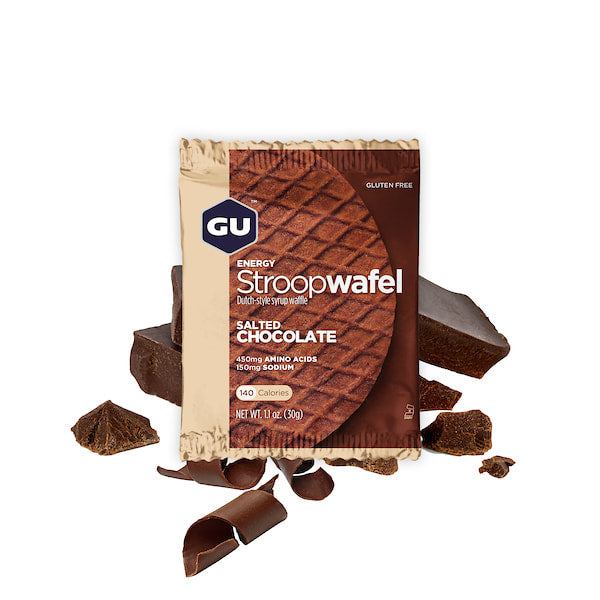 GU Waffle Energía, Salted Chocolate 512g (16 pzas 32g) – GU Energy-Wellu