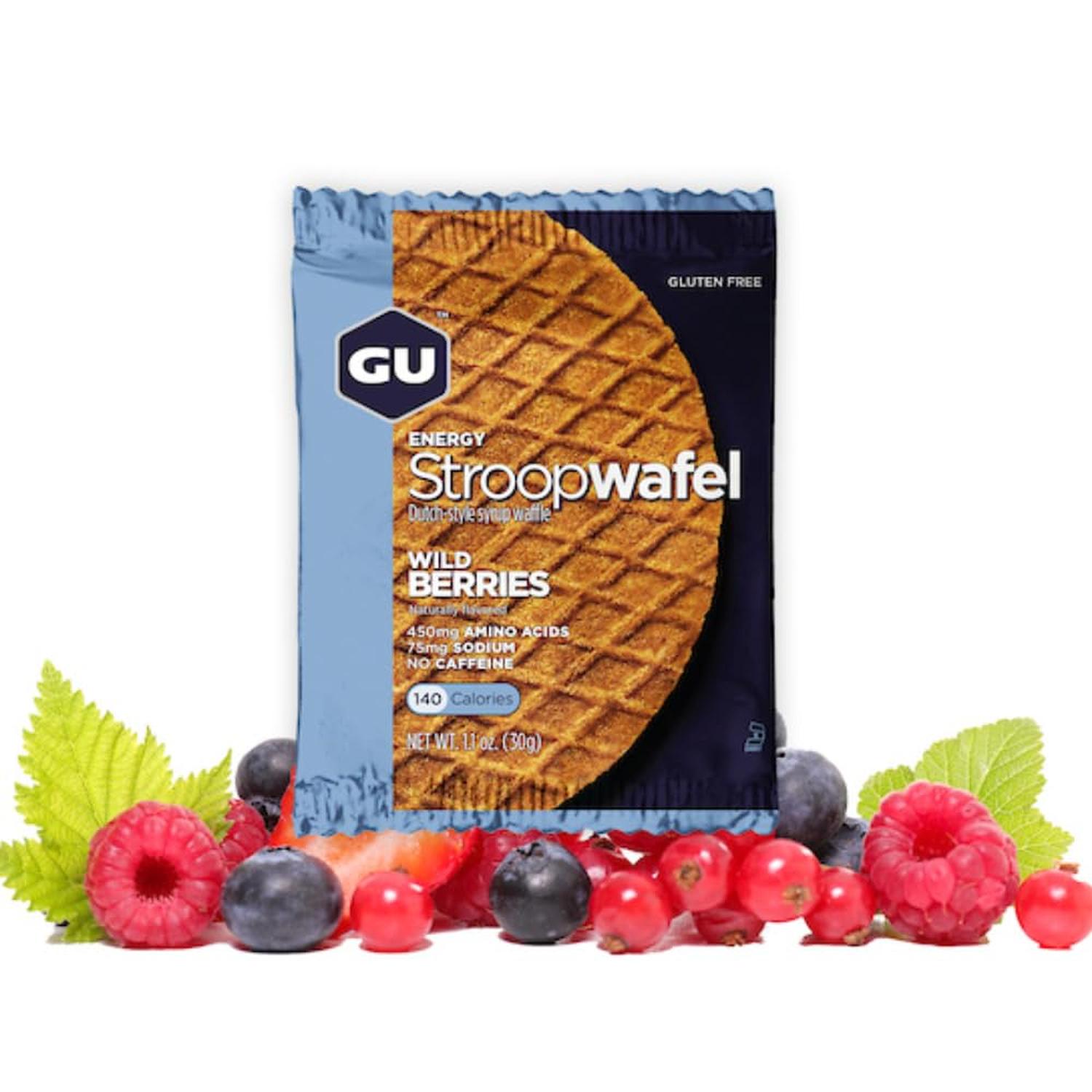 GU Waffle Energía, Wild Berries 32g – GU Energy-Wellu