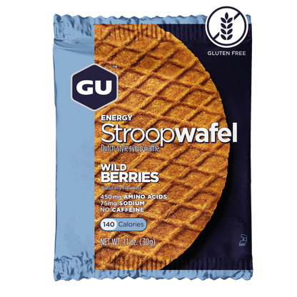 GU Waffle Energía, Wild Berries 512g (16 pzas 32g) – GU Energy-Wellu