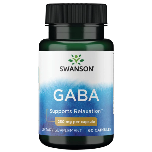 Gaba 250mg, 60 Caps – Swanson-Wellu