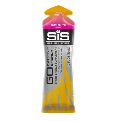 Gel Isotónico GO Tutti Frutti 60ml, Caja con 30pz – SIS (Science In Sports)