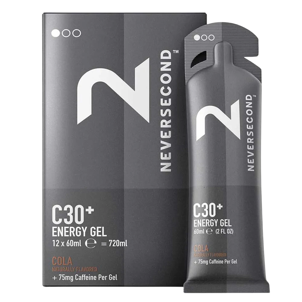 Gel energético C30 + Cafeína sabor Cola, 60ml (Paq. 12 pzas) – NeverSecond-Wellu