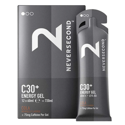 Gel energético C30 + Cafeína sabor Cola, 60ml (Paq. 12 pzas) – NeverSecond-Wellu