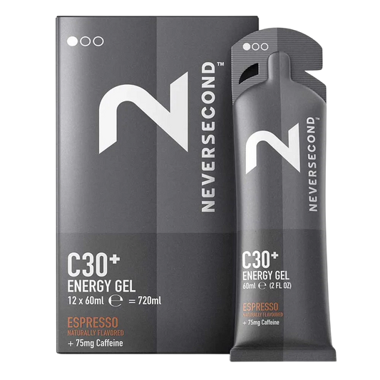 Gel energético C30 + Cafeína sabor Espresso, 60ml (Paq. 12 pzas) – NeverSecond-Wellu