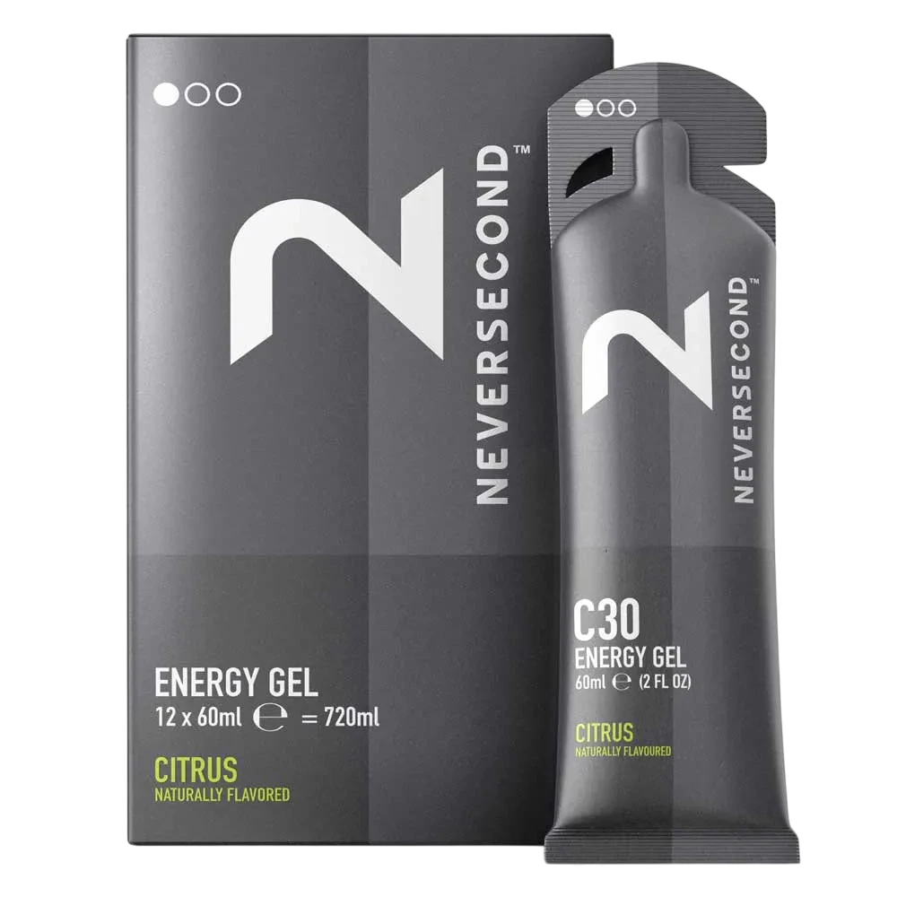 Gel energético C30 sabor Cítricos, 60ml (Paq. 12 pzas) – NeverSecond-Wellu