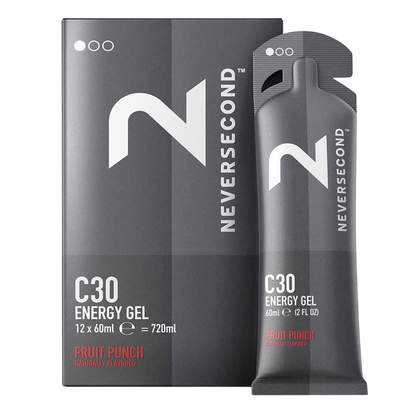 Gel energético C30 sabor Frutas, 60ml (Paq. 12 pzas) – NeverSecond-Wellu