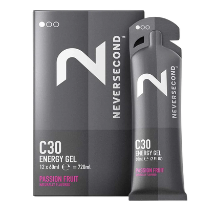 Gel energético C30 sabor Maracuya, 60ml (Paq. 12 pzas) – NeverSecond-Wellu