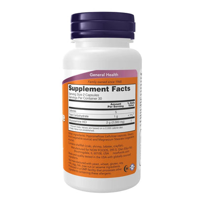 Glucosamina 1000 (Salud De Articulaciones), 90 cap – NOW Foods-Wellu