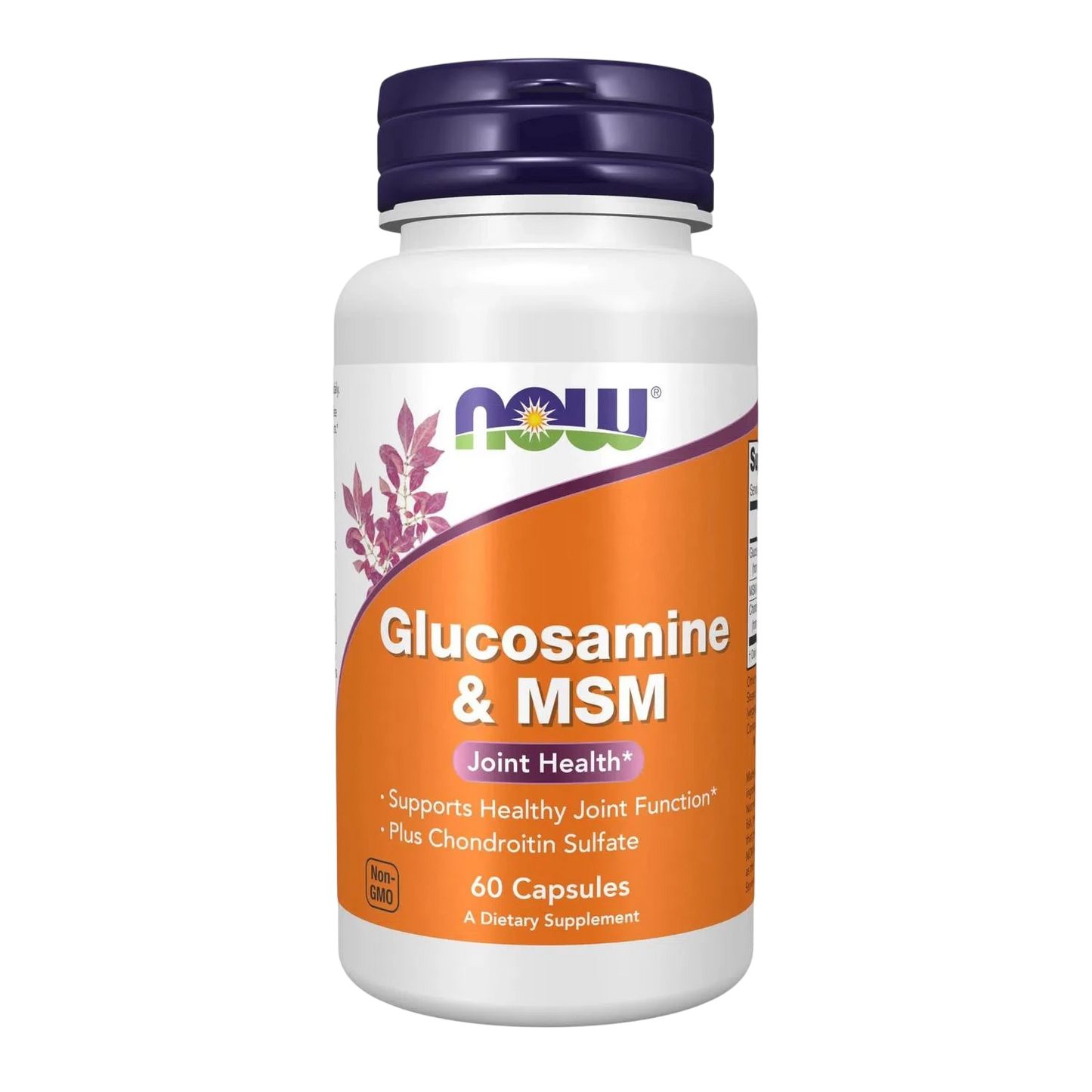 Glucosamina y MSM, 60 Cápsulas Veg – NOW Foods-Wellu