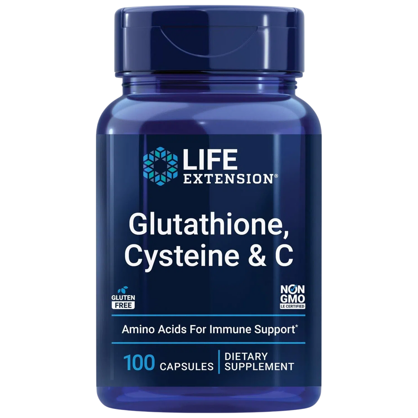 Glutatión, Cisteína y Vitamina C, 100 Caps – Life Extension-Wellu