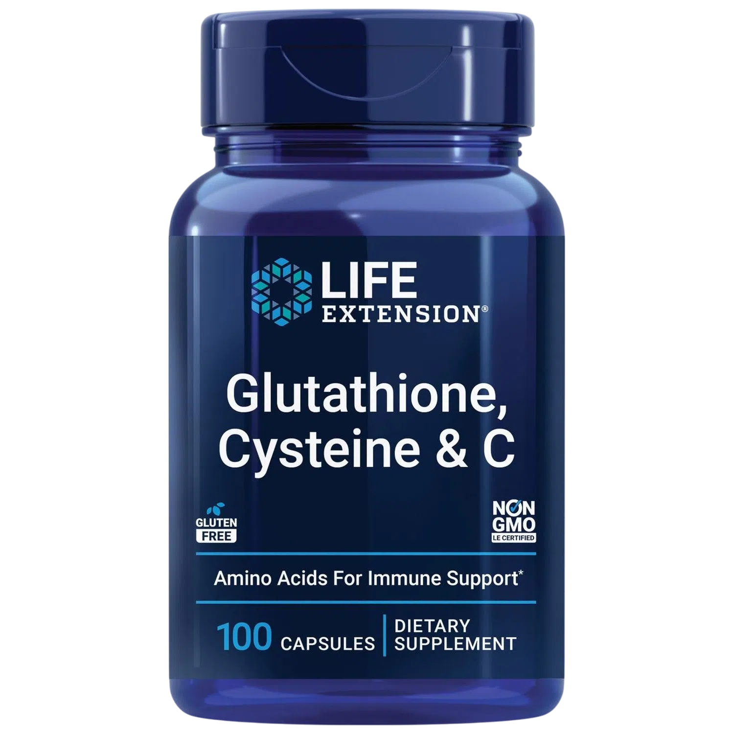 Glutatión, Cisteína y Vitamina C, 100 Caps – Life Extension-Wellu