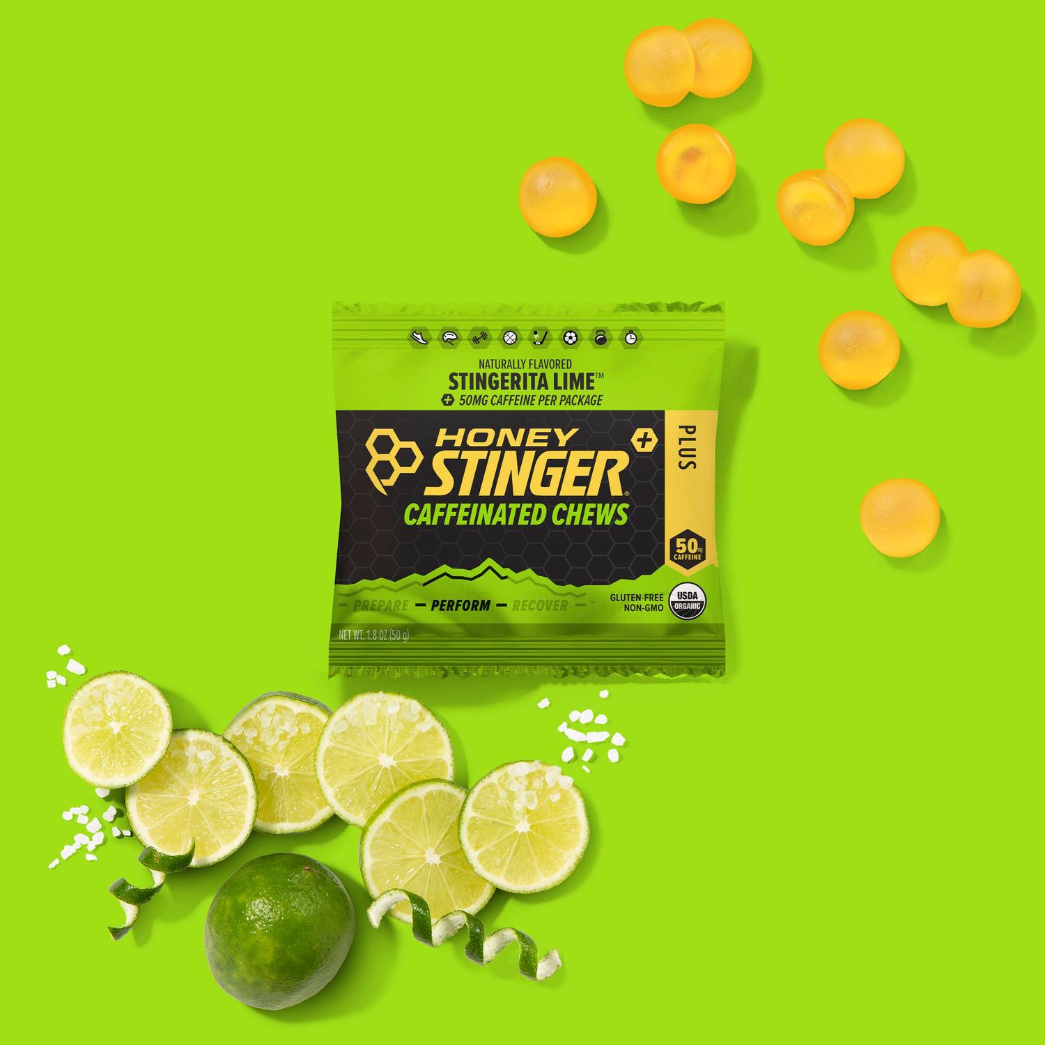 Honey Stinger Caffeinated Chews Stingerita 50gr-Wellu