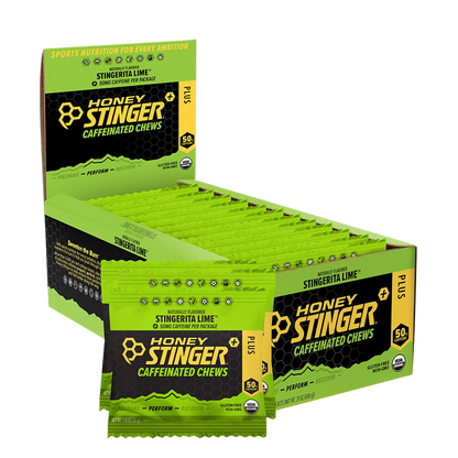 Honey Stinger Caffeinated Chews Stingerita 50gr c/12 pz-Wellu