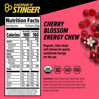 Honey Stinger Chews Cherry Blossom 50gr-Wellu