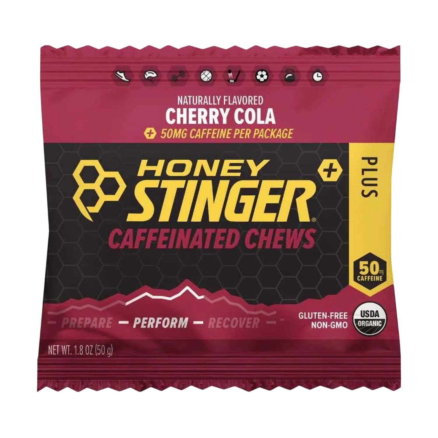 Honey Stinger Chews Cherry Cola 50gr-Wellu