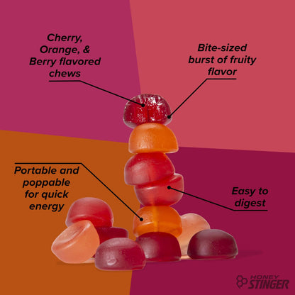 Honey Stinger Chews Fruit Smoothie 50gr-Wellu