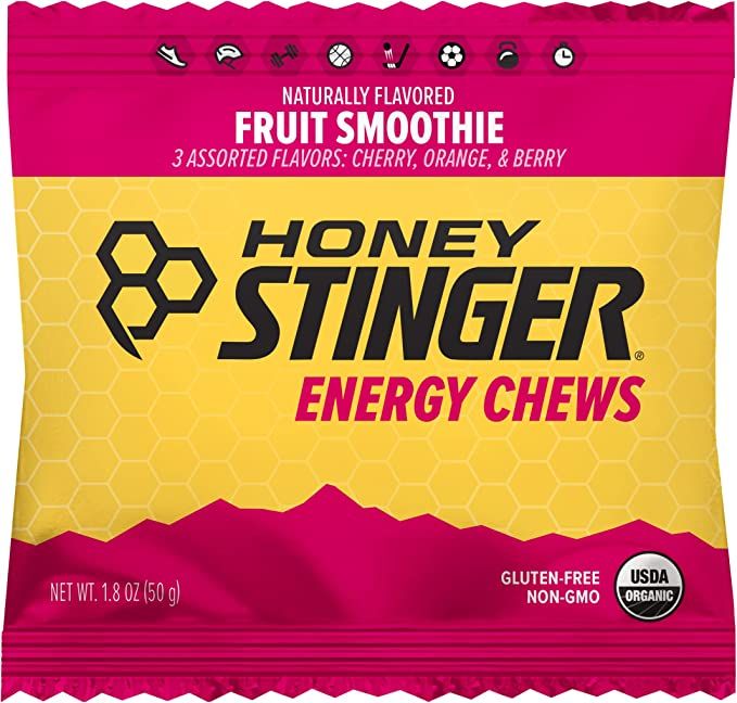 Honey Stinger Chews Fruit Smoothie 50gr c/12 pz-Wellu