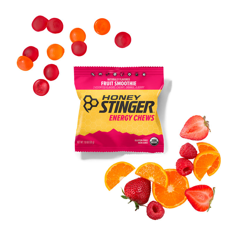 Honey Stinger Chews Fruit Smoothie 50gr c/12 pz-Wellu