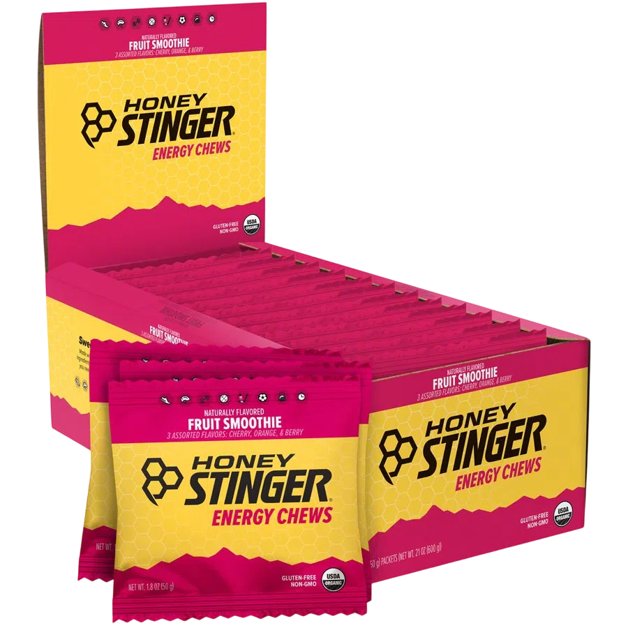 Honey Stinger Chews Fruit Smoothie 50gr c/12 pz-Wellu