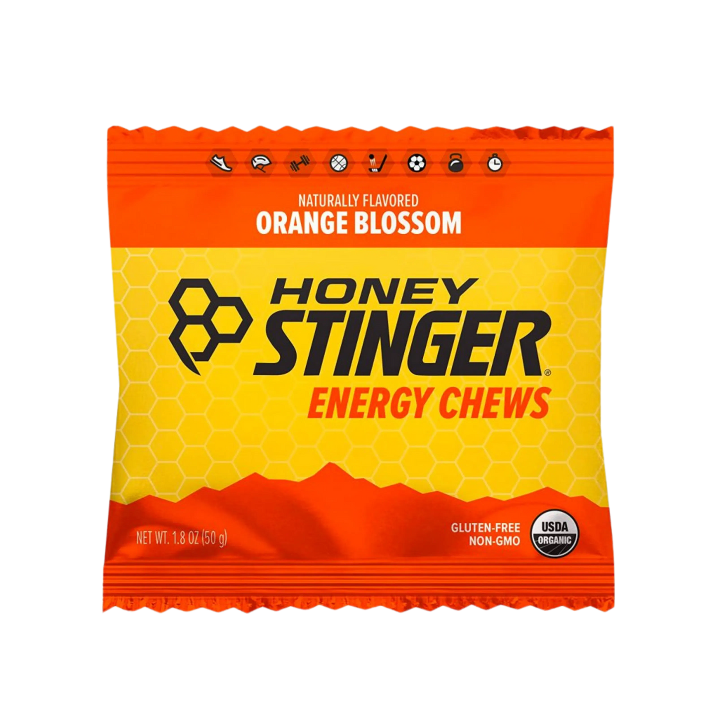 Honey Stinger Chews Orange Blossom 50gr-Wellu