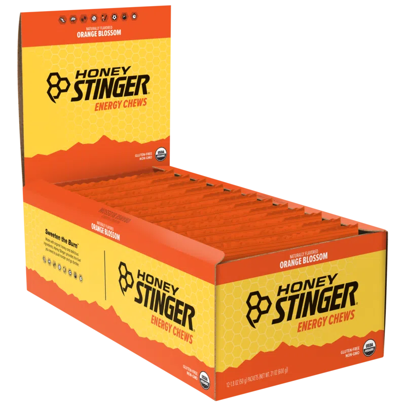 Honey Stinger Chews Orange Blossom 50gr c/12 pz-Wellu