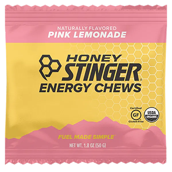 Honey Stinger Chews Pink Lemonade 50gr c/12 pz-Wellu