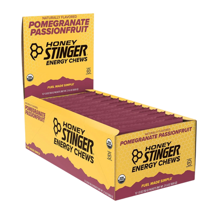 Honey Stinger Chews Pomegranate 50gr c/12 pz-Wellu