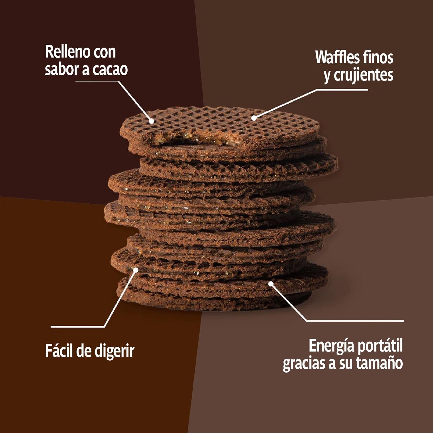 Honey Stinger Waffle Chocolate 28.5gr-Wellu