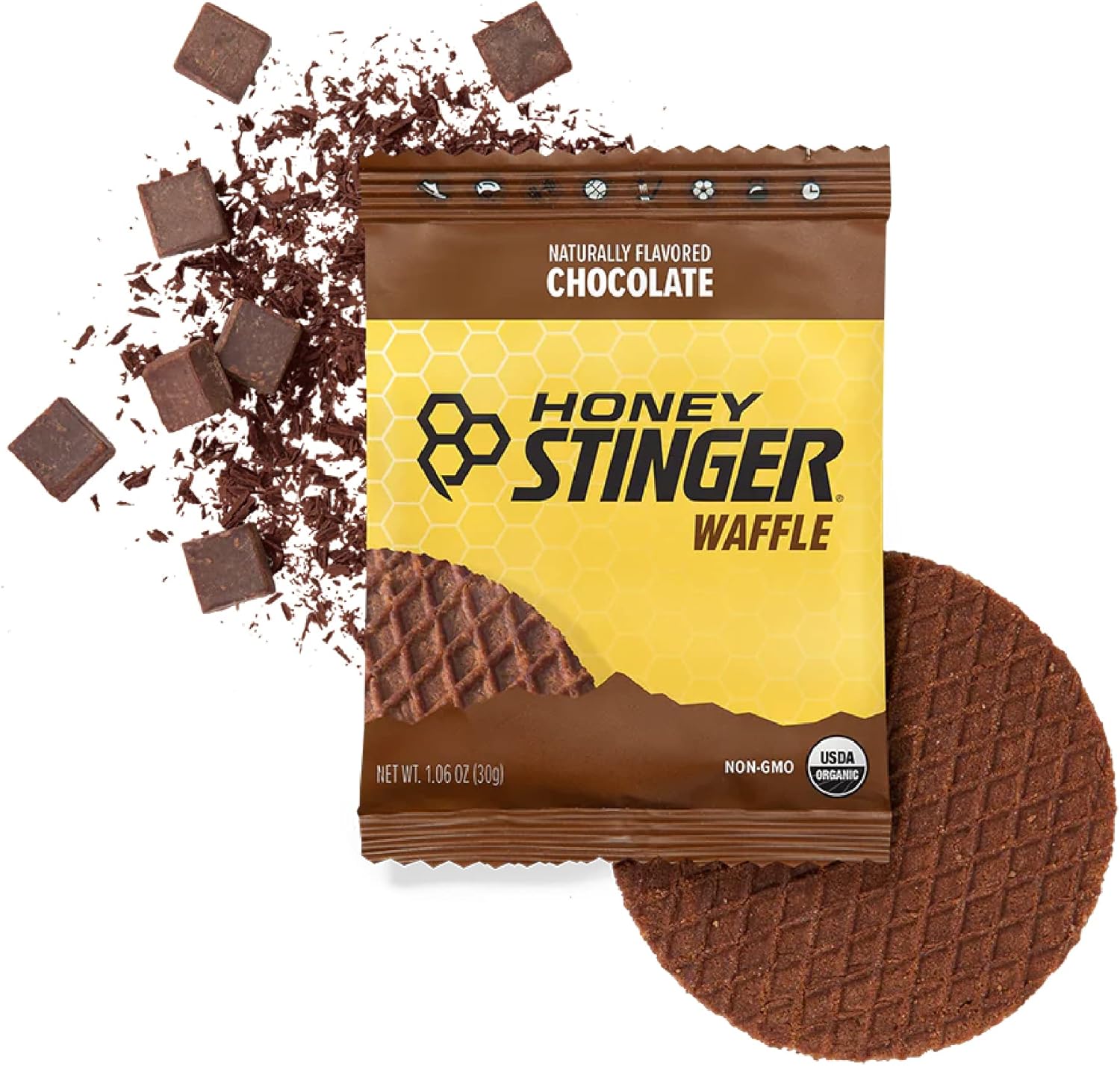 Honey Stinger Waffle Chocolate 28.5gr c/12 pz-Wellu