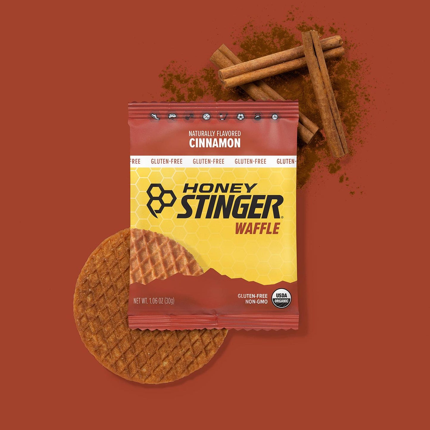 Honey Stinger Waffle Cinammon 28.5gr-Wellu