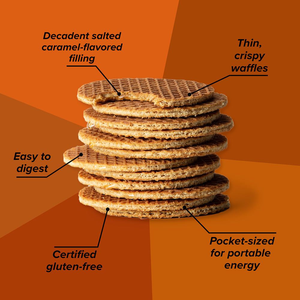 Honey Stinger Waffle Salted Caramel 28.5gr-Wellu