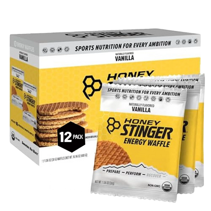 Honey Stinger Waffle Vanilla 28.5gr c/12 pz-Wellu