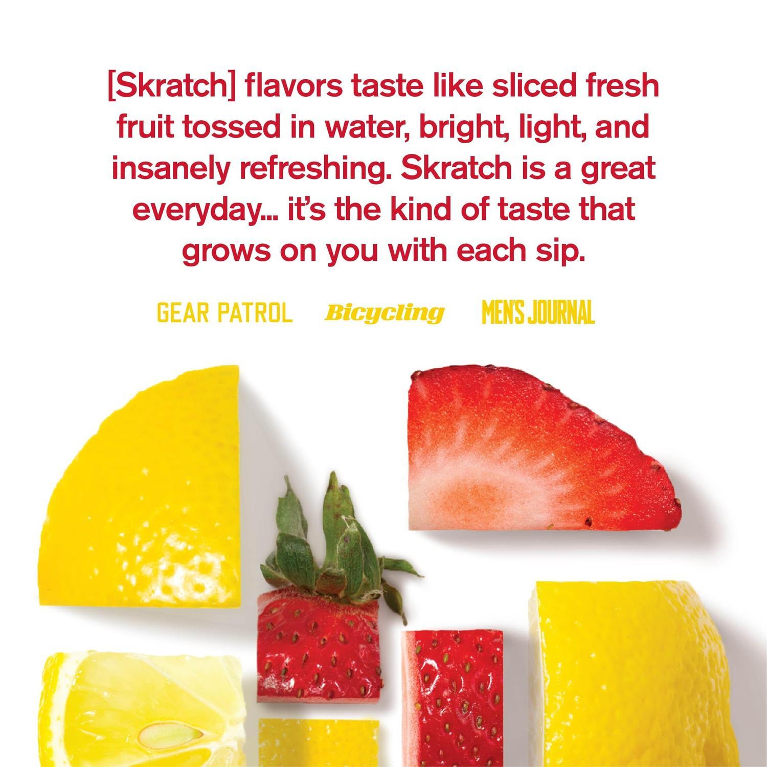 Skratch Labs Hydration Mix Strawberry Lemonade 440gr-Wellu