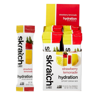 Skratch Labs Hydration Mix Strawberry Lemonade 440gr-Wellu