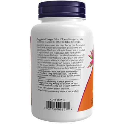 Inositol en polvo 113g (4 oz) – NOW Foods-Wellu